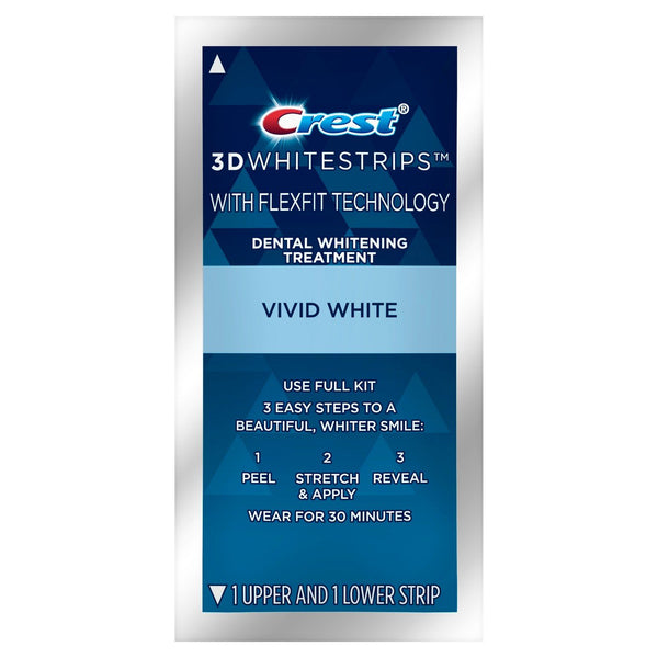 NEW Crest Vivid White 3D Whitestrips (Medium)